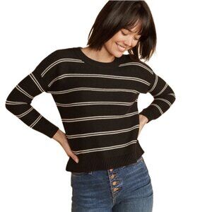 Marine ayer autical triped rewneck weater